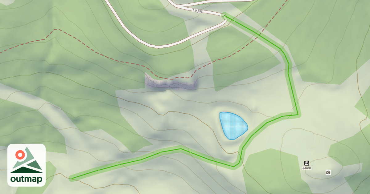 Map of Le Jas
