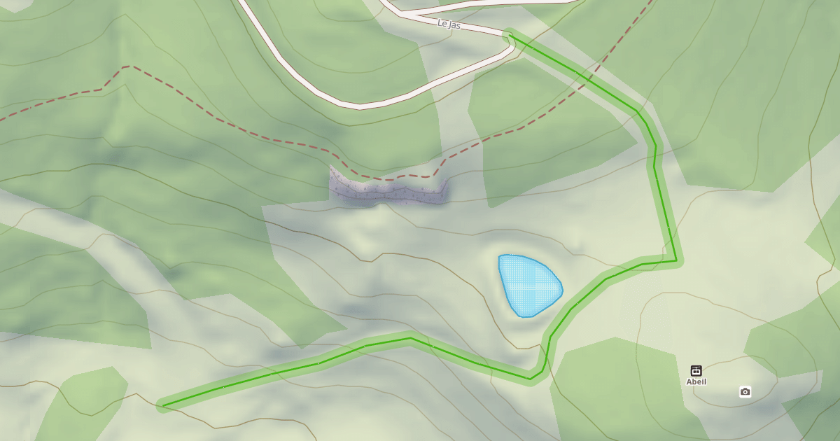 Map preview of Le Jas