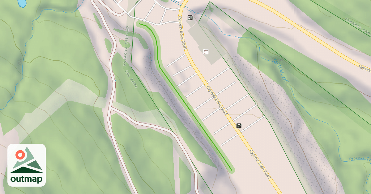 Map of Access to Raven Ridge