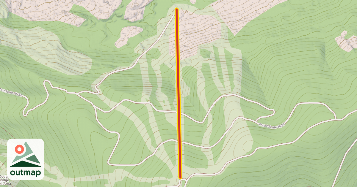 Map of Boulder Creek