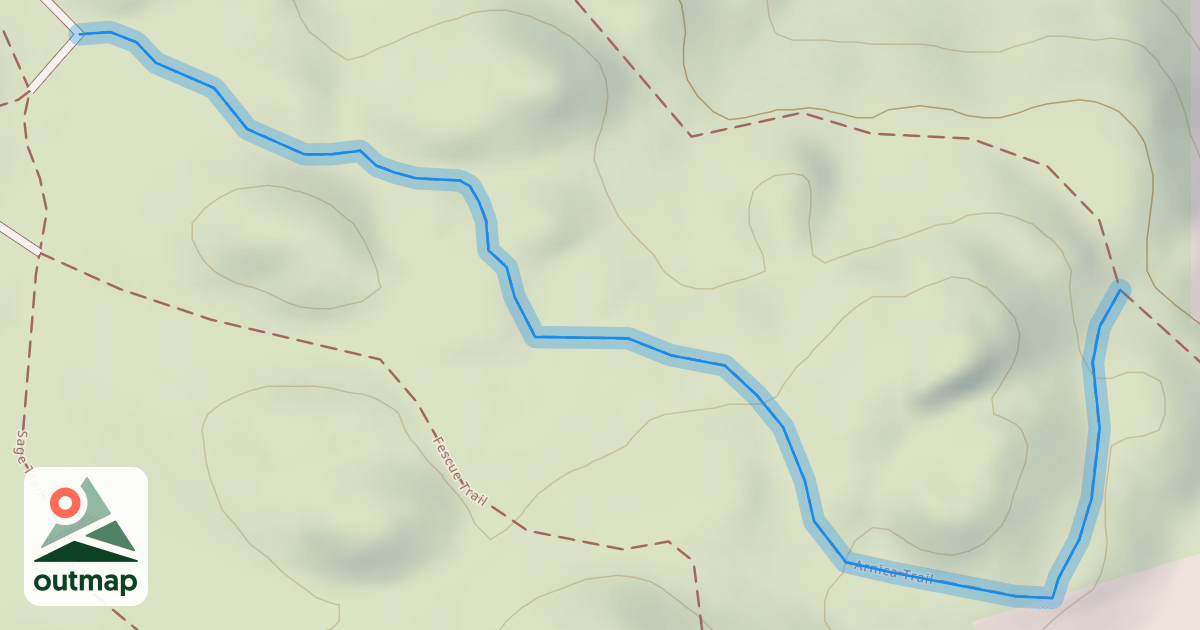 Map of Arnica Trail