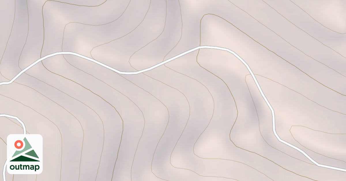 Map of Pond North Spur
