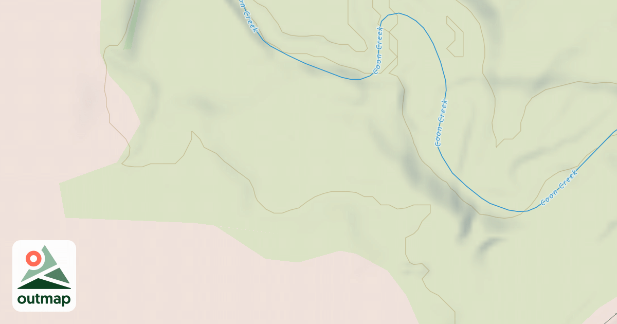 Map of Shady Oaks Native Prairie Adventure Trails