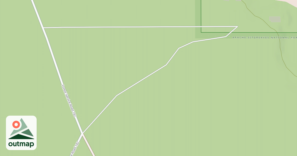 Map of USFS National Forest System Roads {4AF24C23-C5E4-4DF8-B751-811D60DD21BC}