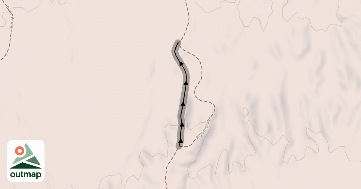 Map of Cryptobionic Trail
