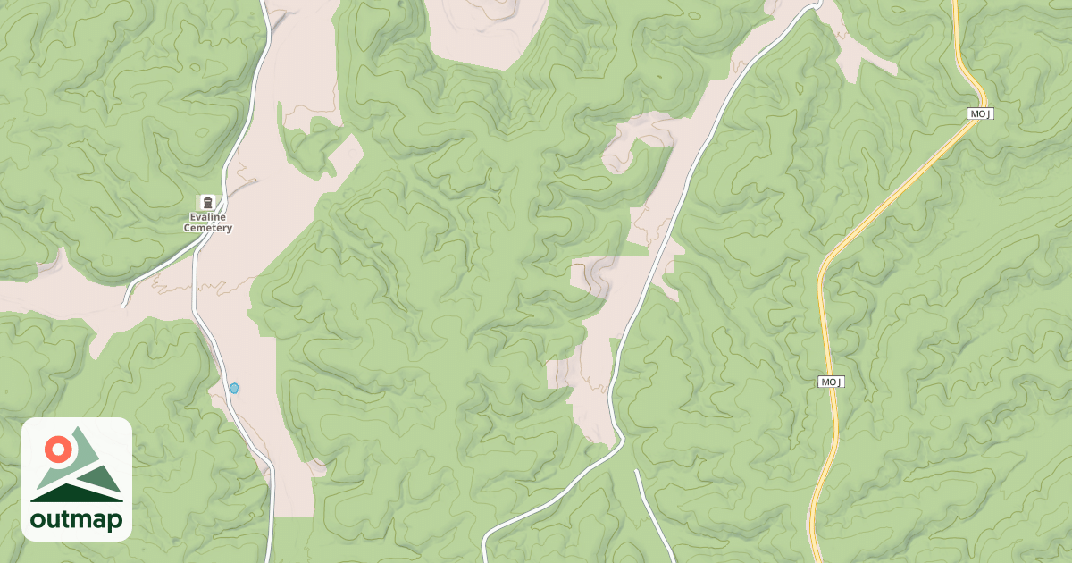 Map of GREEN MOUNTAIN
