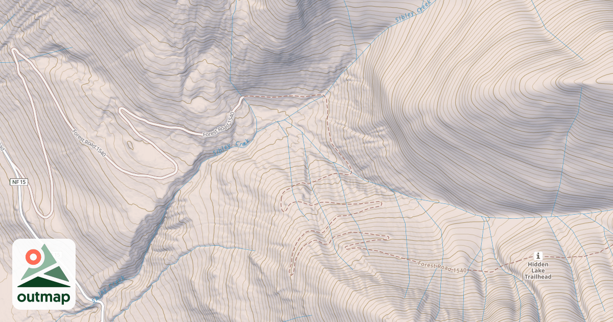 Map of SIBLEY CR