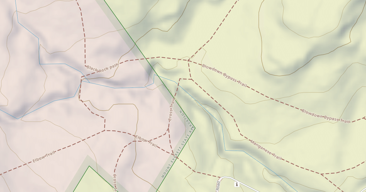 Map preview of Cross Trail