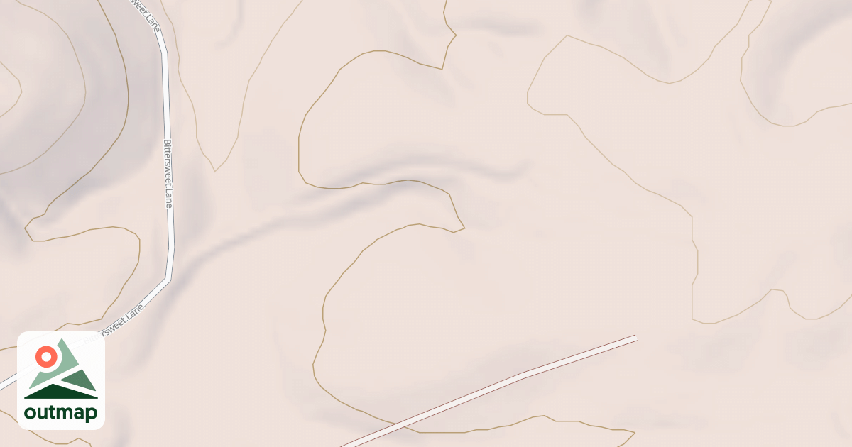 Map of BITTERSWEET LANE
