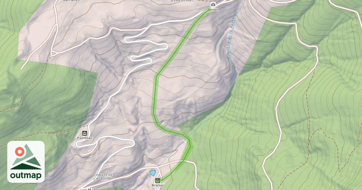 Map of Belette