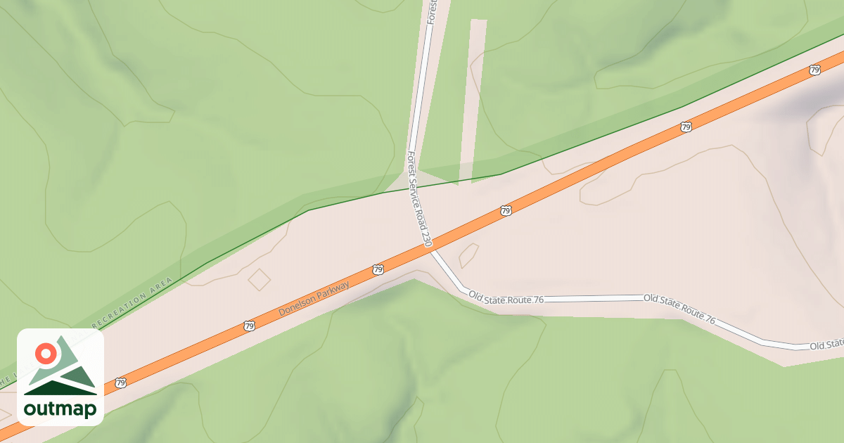Map of FT. HENRY ROAD