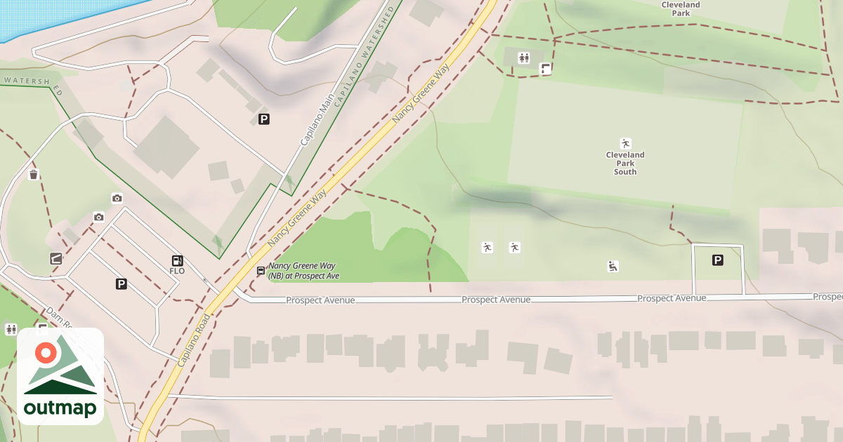 Map of Little Valley