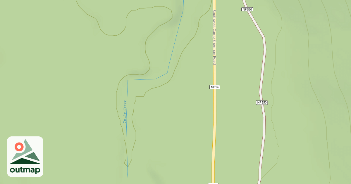 Map of USFS Motor Vehicle Use Map Roads {2FC39200-5512-474F-80B0-218F423D8BEB}