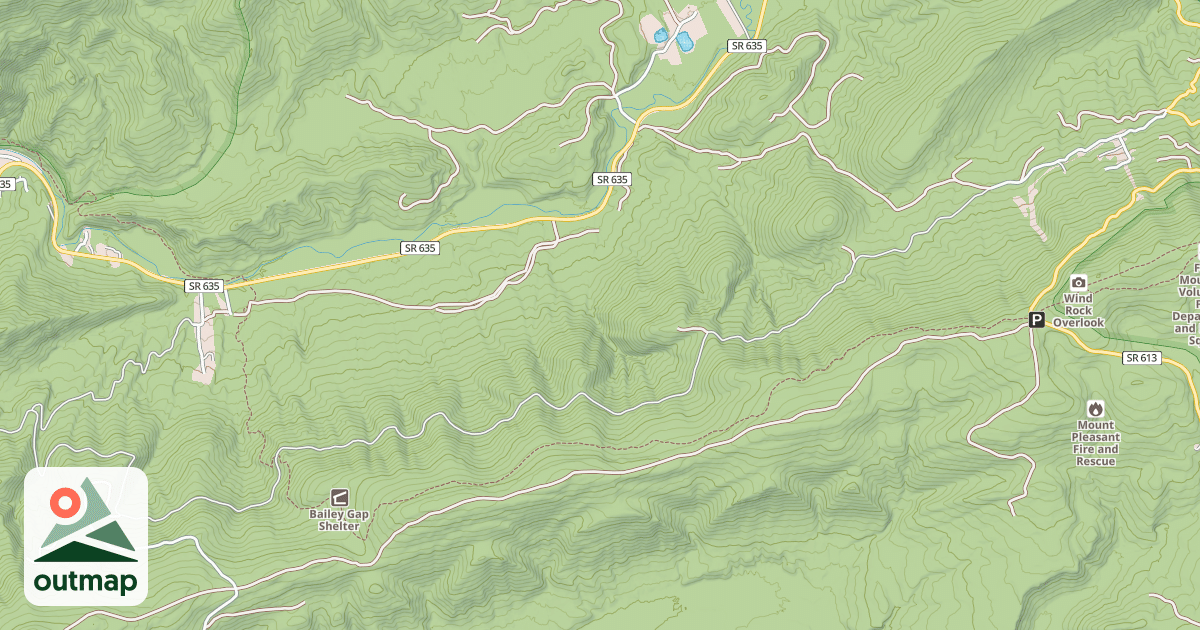 Map of ROCKY MOUNTAIN