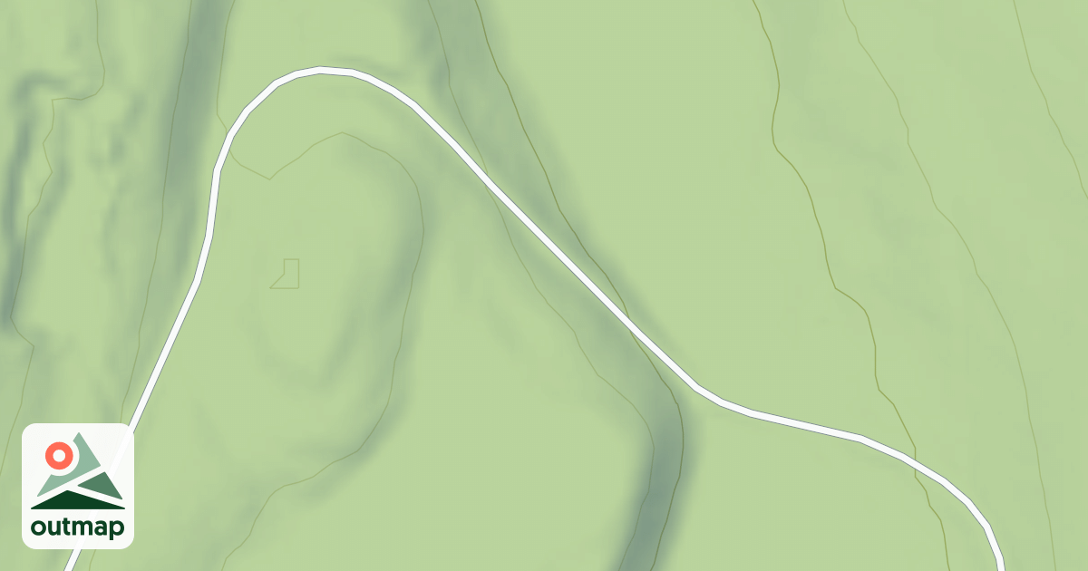 Map of Forest Access Road
