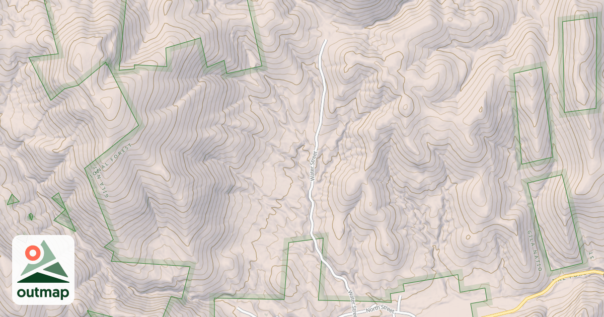 Map of KINGSTON