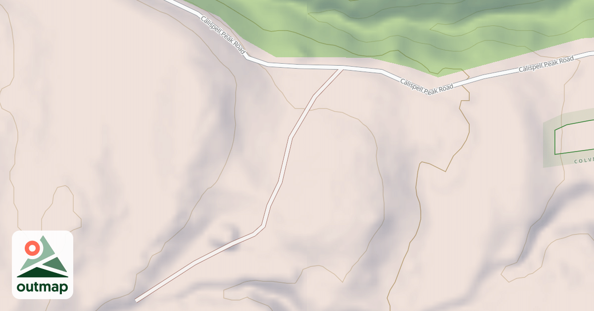 Map of USFS Motor Vehicle Use Map Roads {26023880-9B69-4D50-BE4D-8DDDB57EB961}