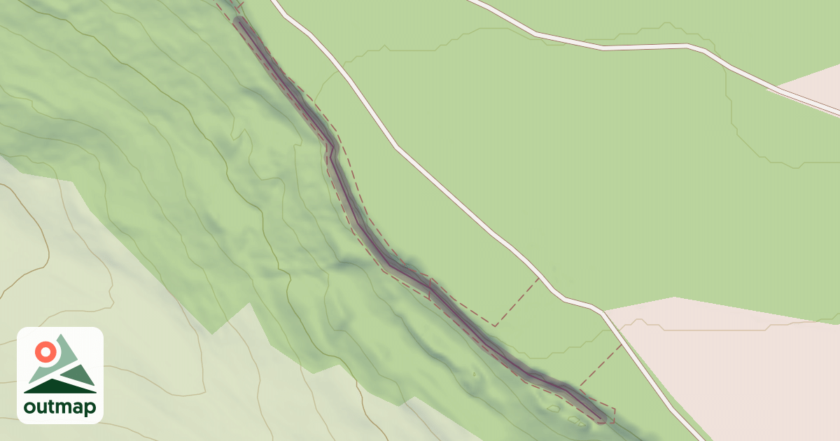 Map of Falaise de Hauteroche