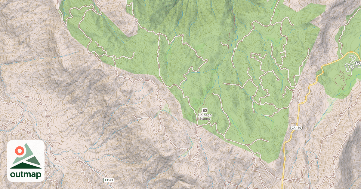 Map of CHICAGO STUMP