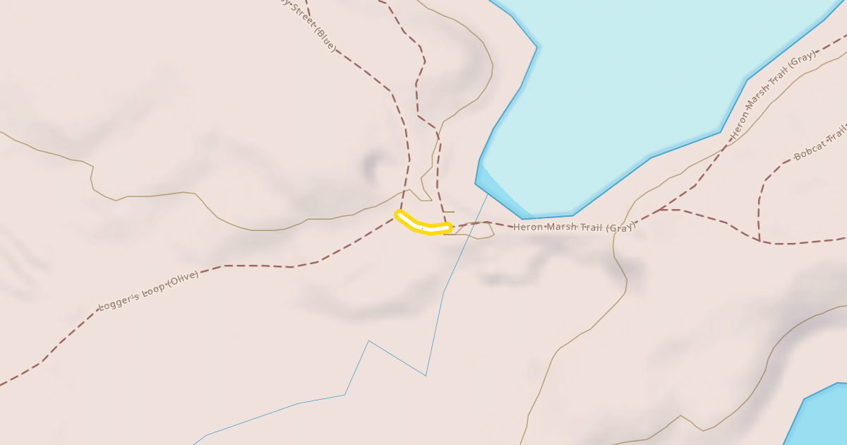 Map preview of Logger's Loop (Olive)