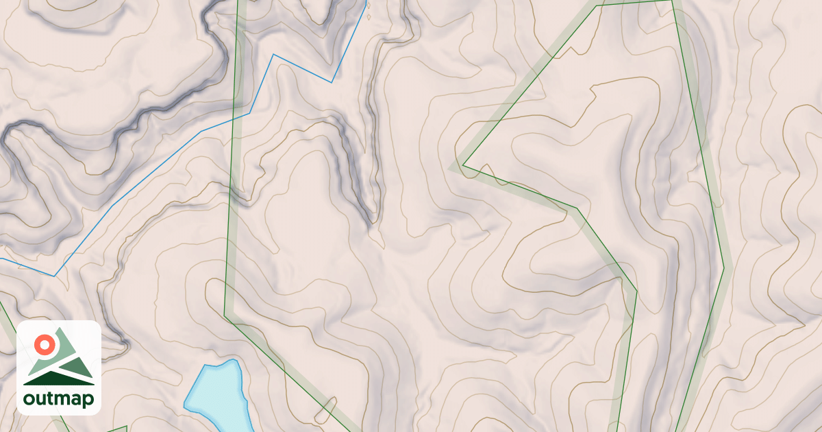 Map of POND RIDGE
