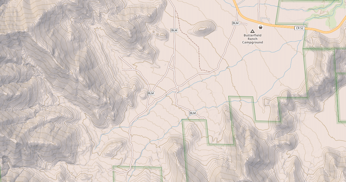 Map preview of BLM National GTLF Public Motorized Roads b7951689-ae8f-4380-b76e-1ccc310cf72f