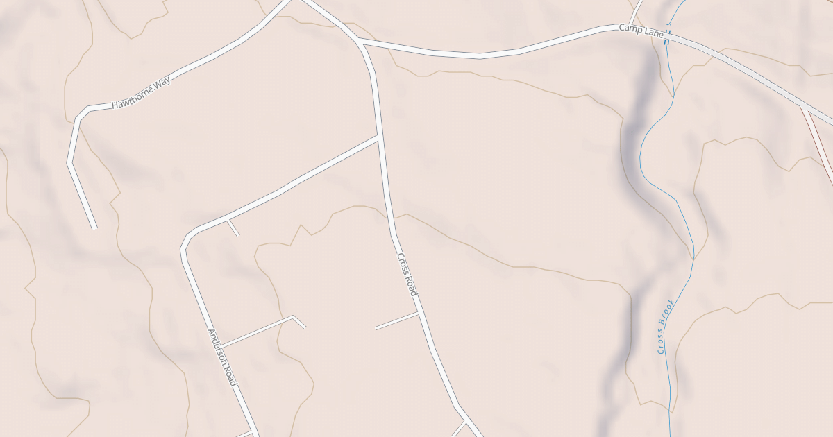 Map preview of Cross Rd