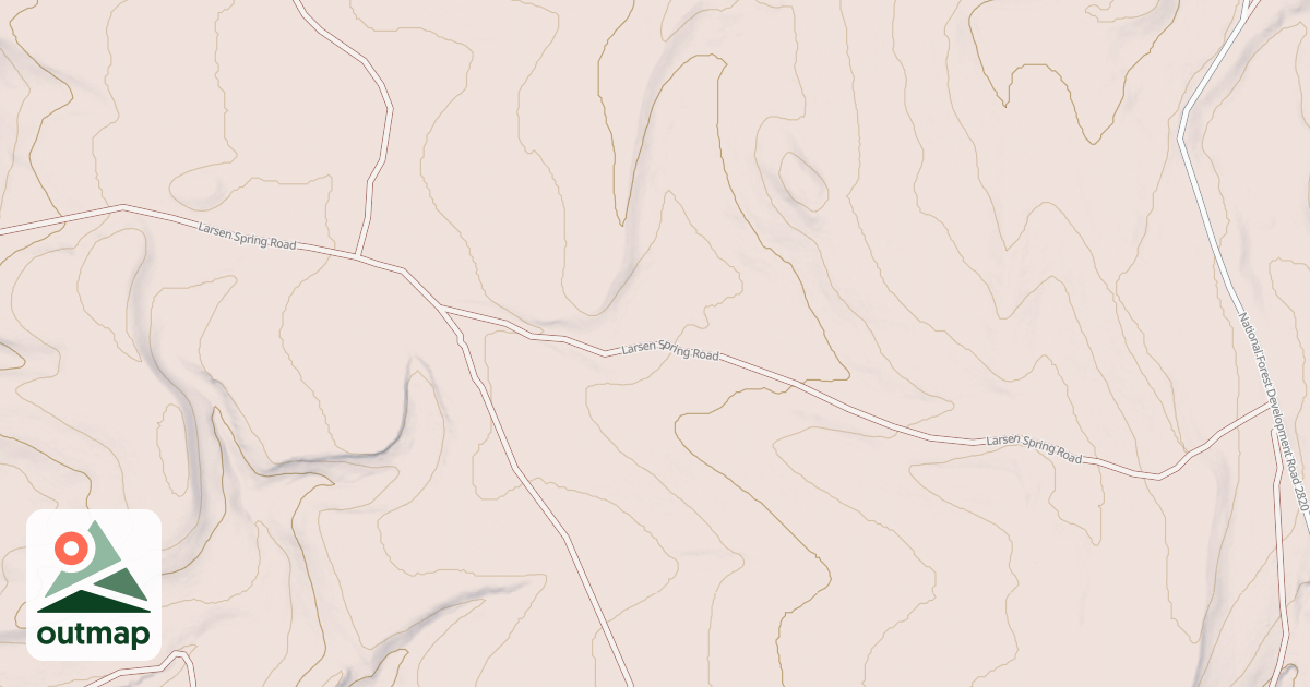 Map of USFS National Forest System Roads {39550B52-13BB-4DDC-B9F6-5437015642B5}