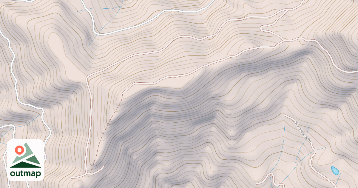 Map of BLUE MUD