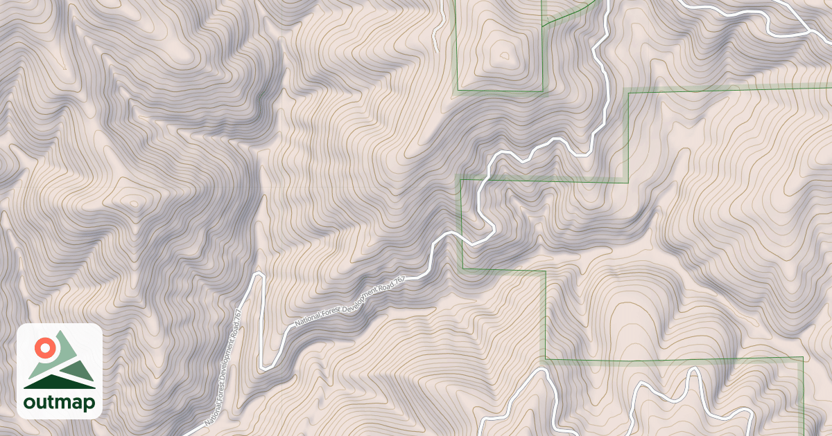 Map of N F PALOUSE RIVER