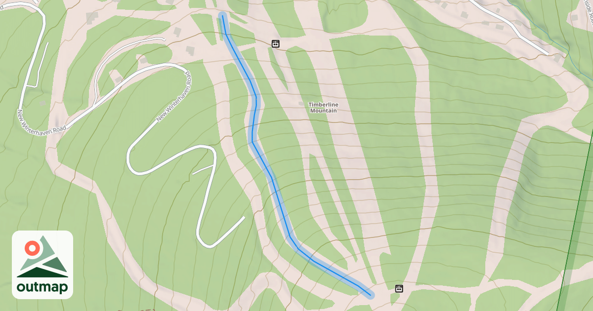Map of Upper Almost Heaven