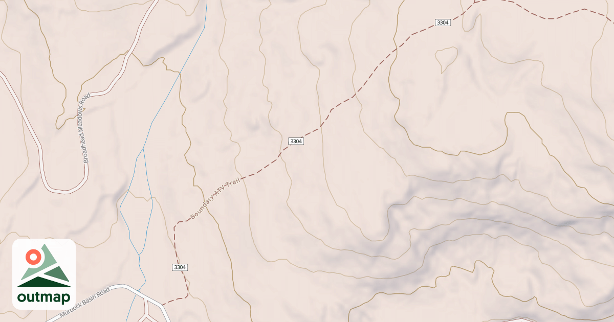 Map of BOUNDARY ATV