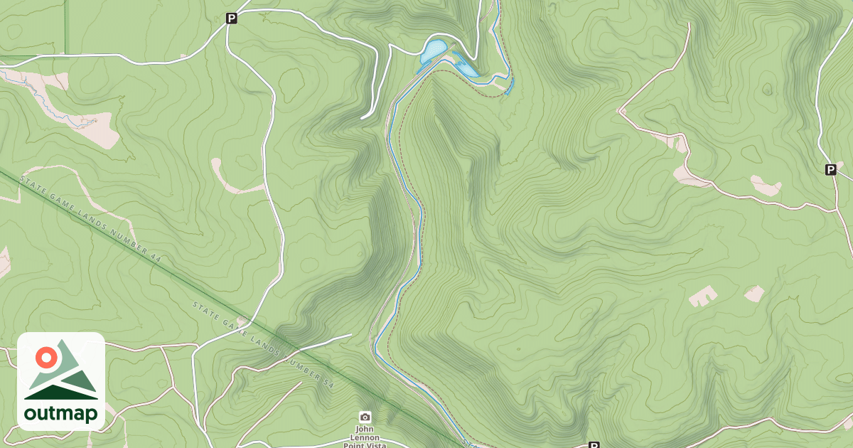 Map of USGS National Digital Trails 731ae9a2-4272-414d-9213-cb10ace96865
