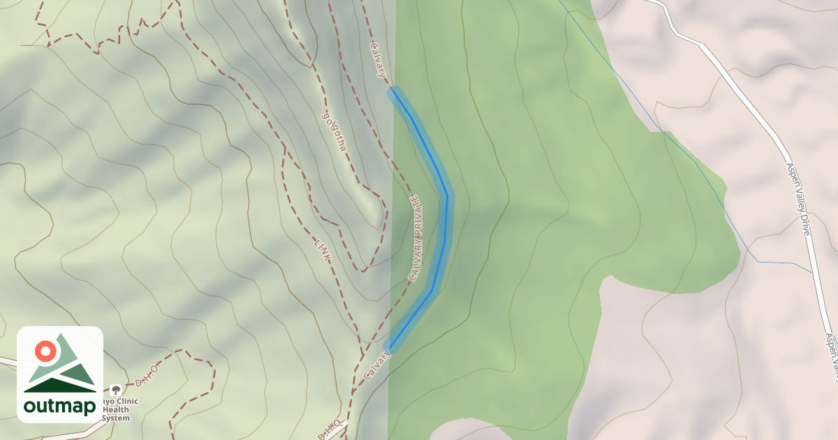 Map of CALVARY PRIVATE