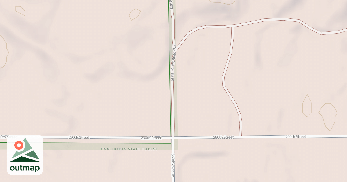 Map of Forest Riders Trails