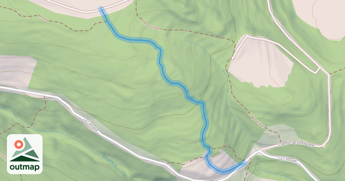 Map of La Coyotte