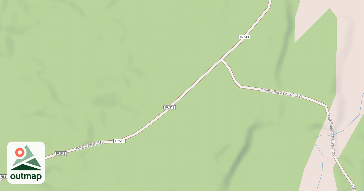 Map of FR 513