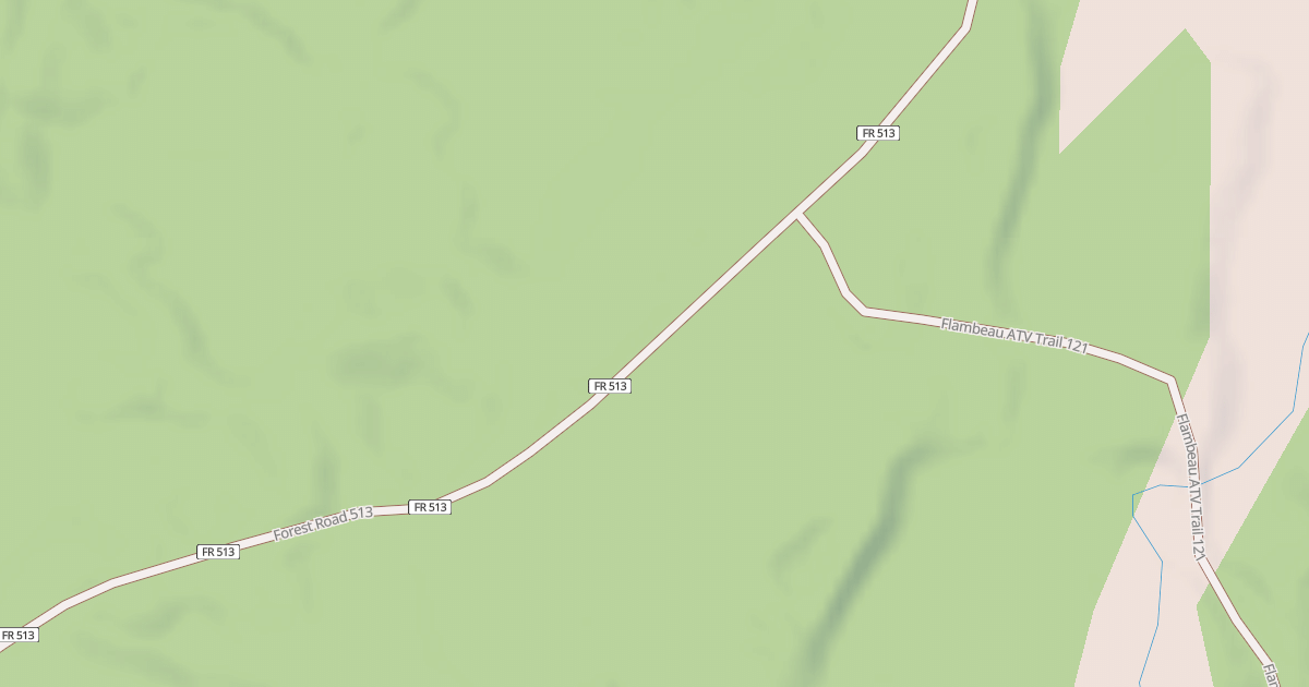Map preview of FR 513