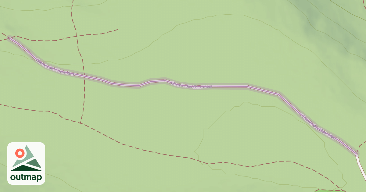 Map of Chemin des Chevrottes