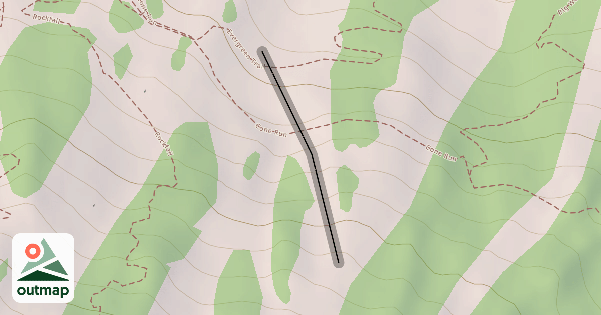 Map of Little Canyon