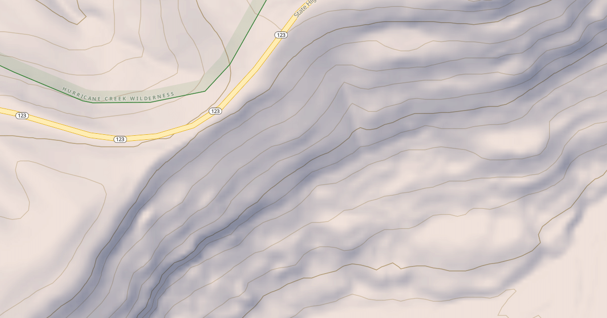 Map preview of USFS Motor Vehicle Use Map Roads {64F24DEB-32CB-4C89-A88B-A50B12FF3E99}
