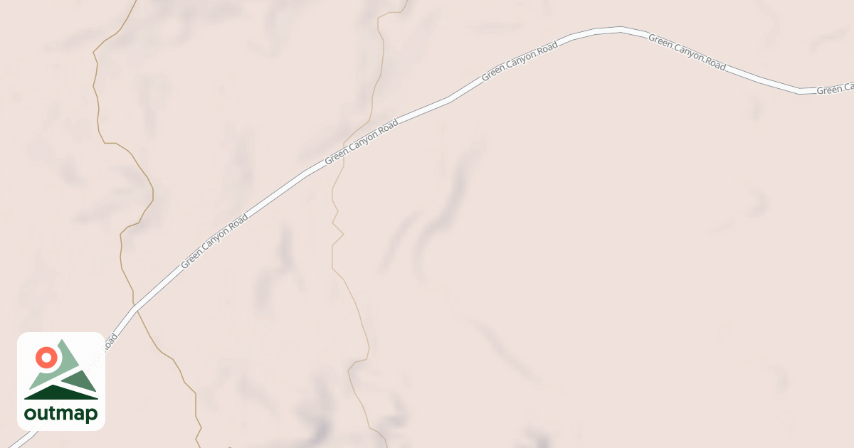 Map of GREEN CANYON PIT