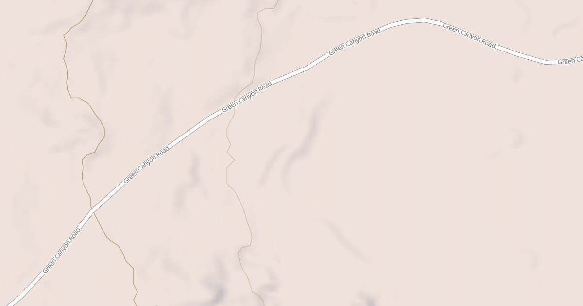 Map preview of GREEN CANYON PIT