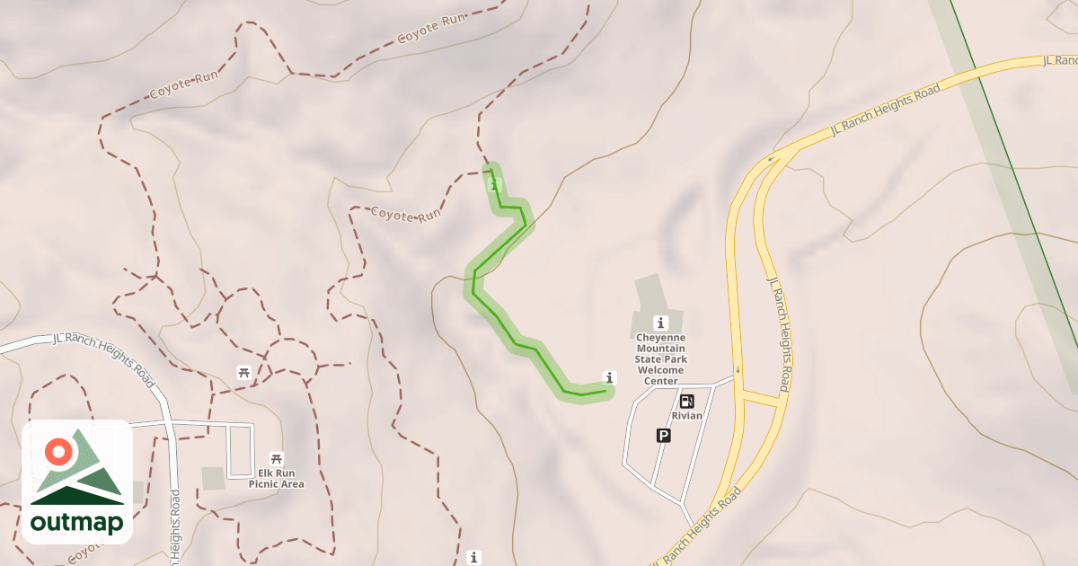 Map of Coyote Run