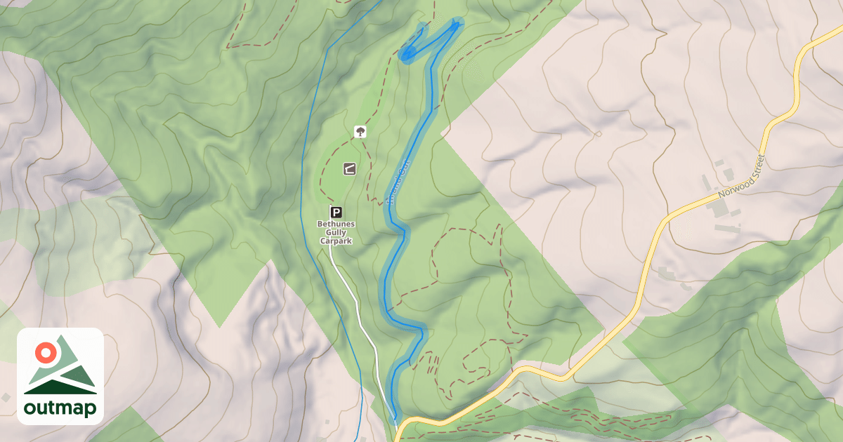 Map of In and Out