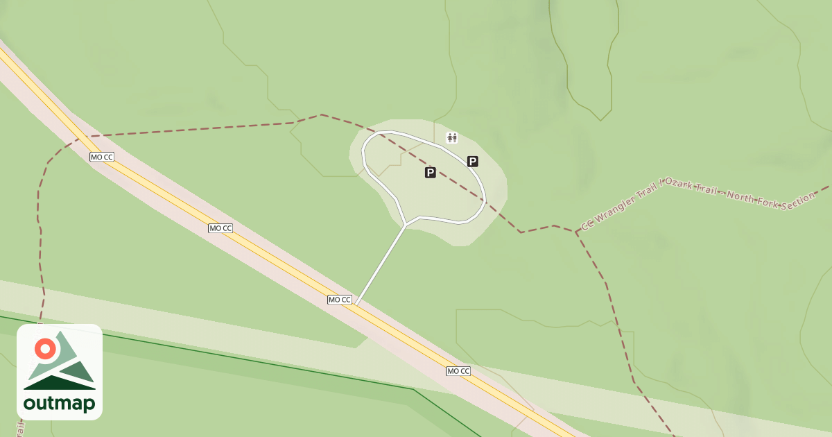 Map of CC WRANGLER CAMP