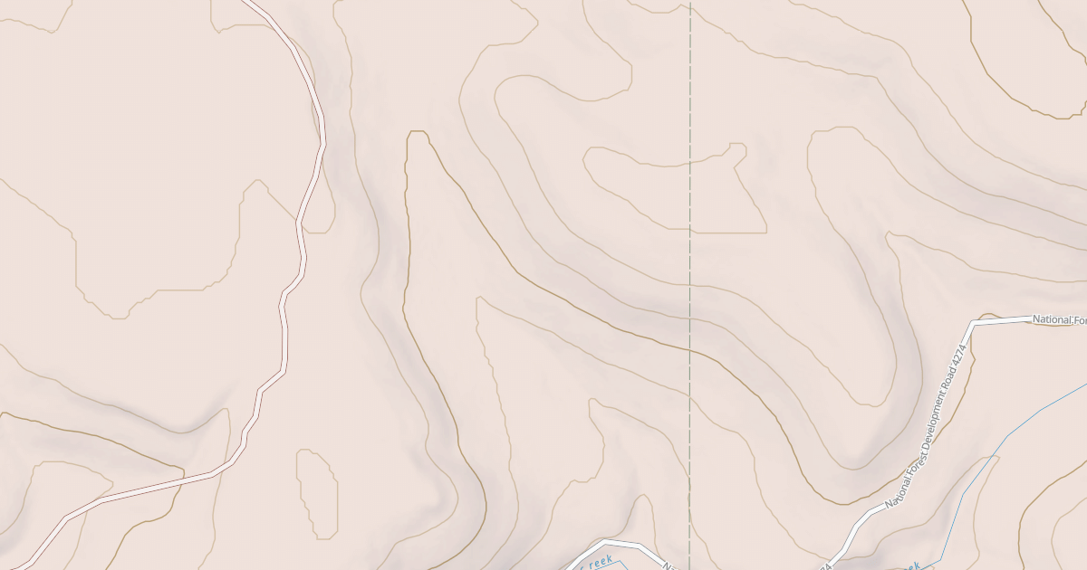 Map preview of USFS Motor Vehicle Use Map Roads {2E666205-C711-46C3-A993-7B87322B205A}