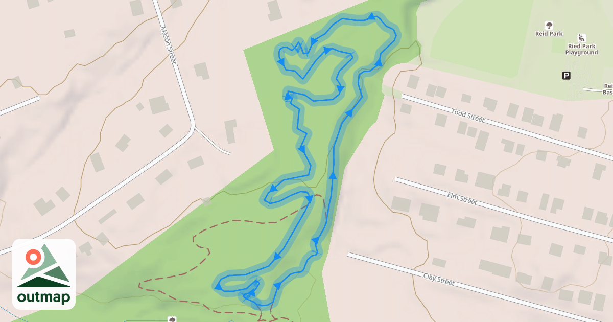 Map of Canopy Trail