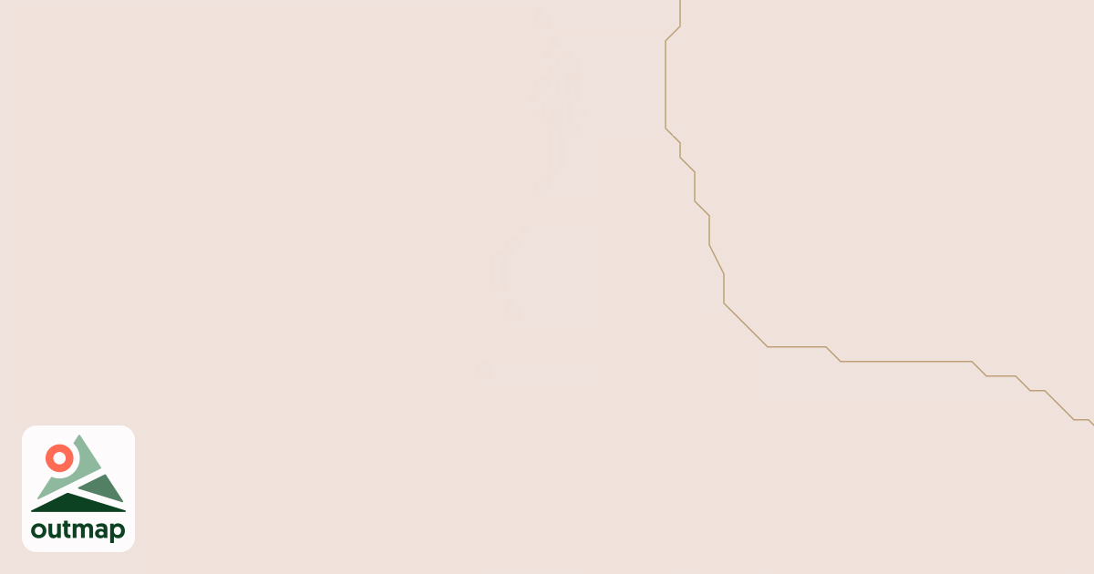 Map of Landmark Gap South