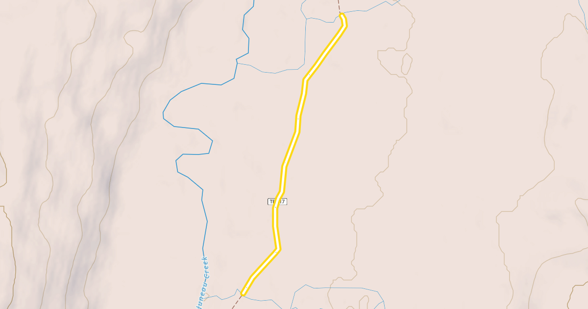 Map preview of Resurrection Pass Trail